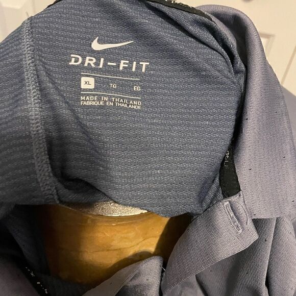 Nike DriFit Gray Mens XL Anaheim Angels Short Sleeve Polo - Picture 5 of 5